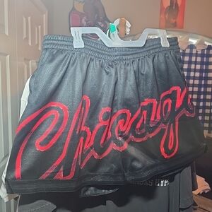 Womens Mitchell & Ness Chicago Bulls Shorts 2XL